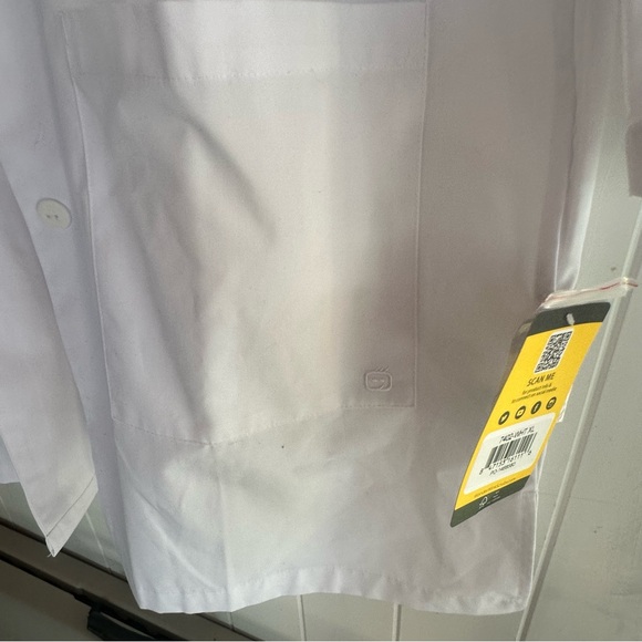 WonderWink Women's Classic Fit White Lab Coat - Picture 10 of 10